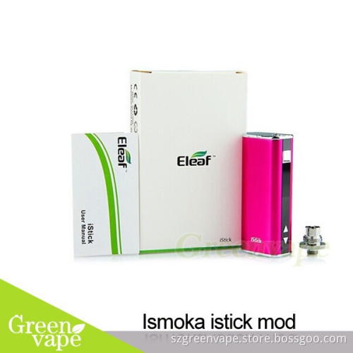 2014 Hottest 100% Original iStick eleaf iSmoka Brand iStick 20w mod